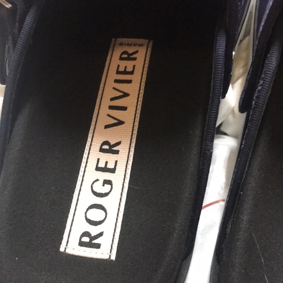 NA!! Roger vivier velvet mule - Picture 5 of 12